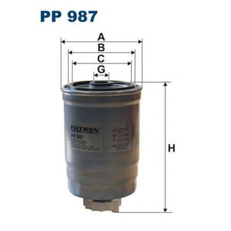 FILTRON PP987 Фільтр палива