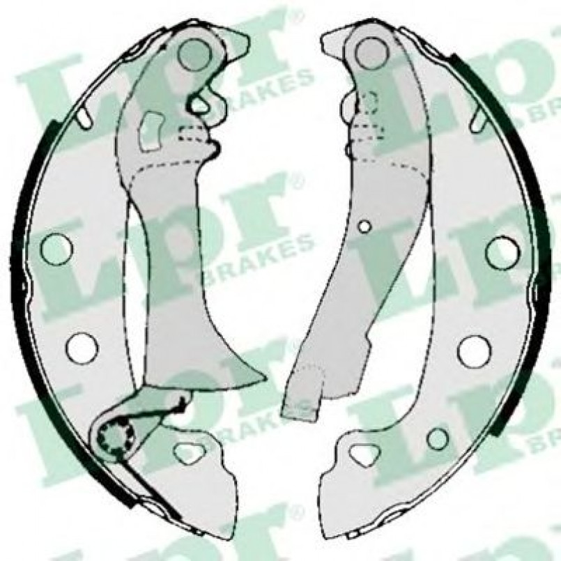 00720  LPR - Гальмівні колодки до барабанів