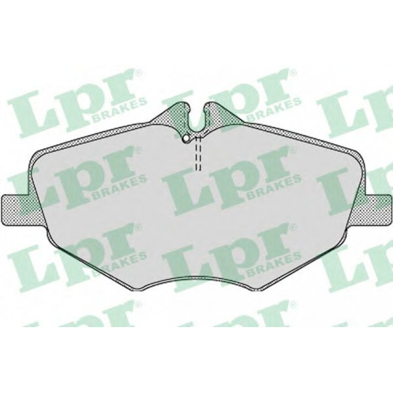 05P1124  LPR - Гальмівні колодки до дисків