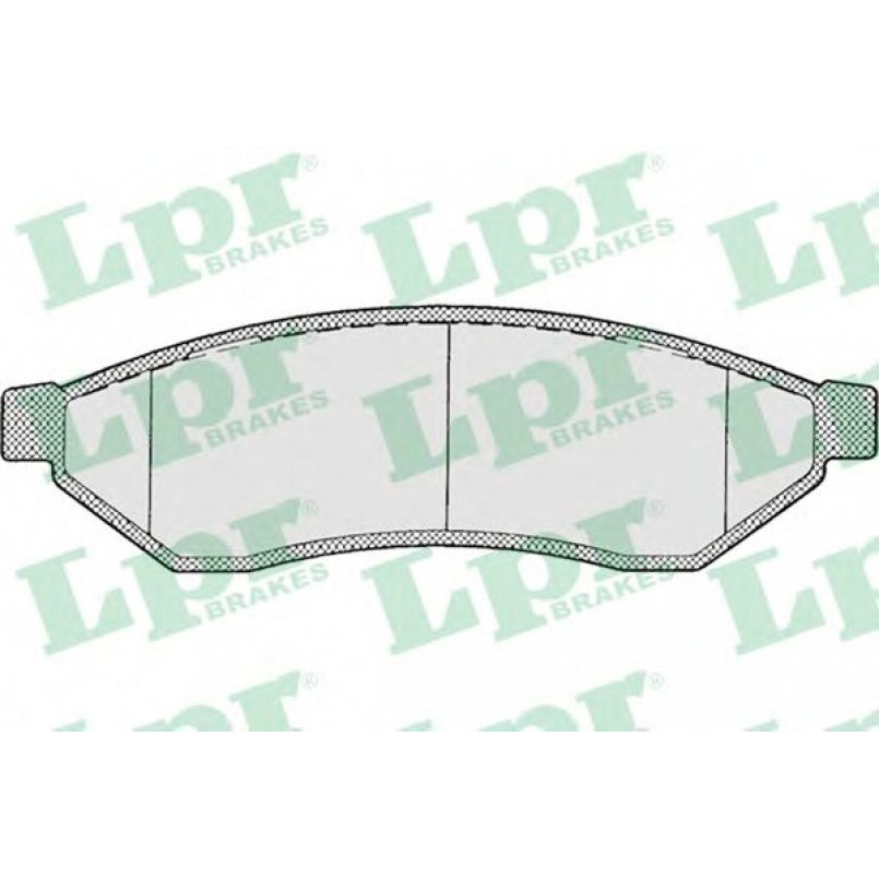 05P1198  LPR - Гальмівні колодки до дисків