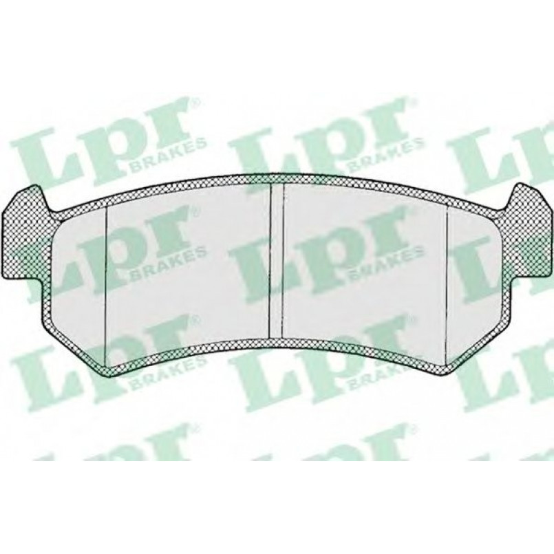 05P1199  LPR - Гальмівні колодки до дисків
