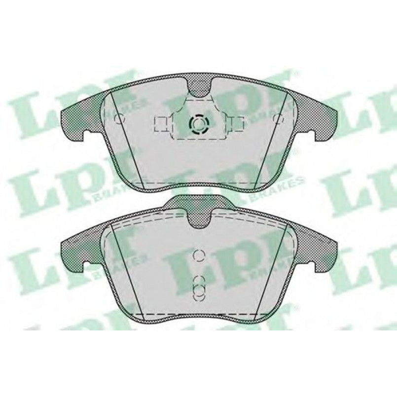 05P1255  LPR - Гальмівні колодки до дисків (F, V)