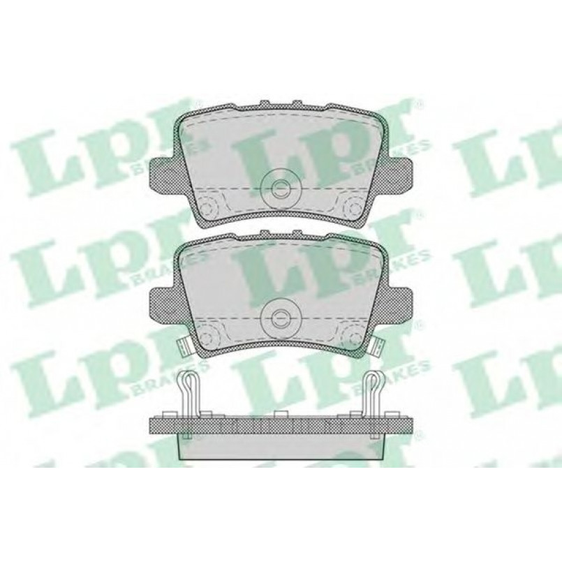 05P1273  LPR - Гальмівні колодки до дисків (R, S)