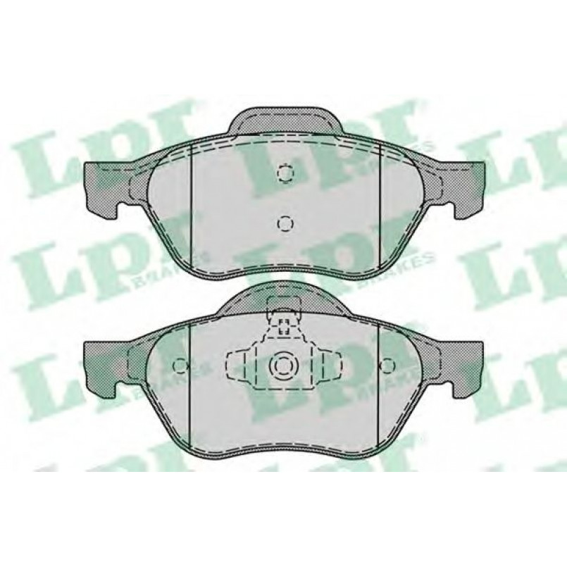 05P1279  LPR - Гальмівні колодки до дисків (F, V)