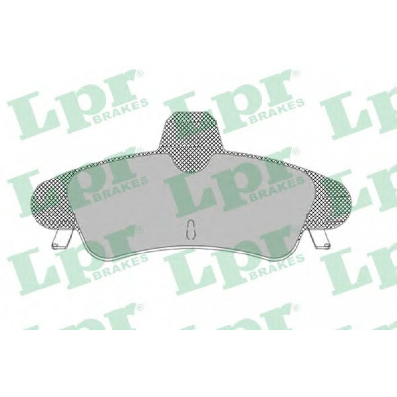 05P1292  LPR - Гальмівні колодки до дисків (R)