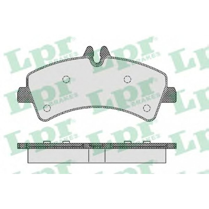 05P1294  LPR - Гальмівні колодки до дисків (R, V)