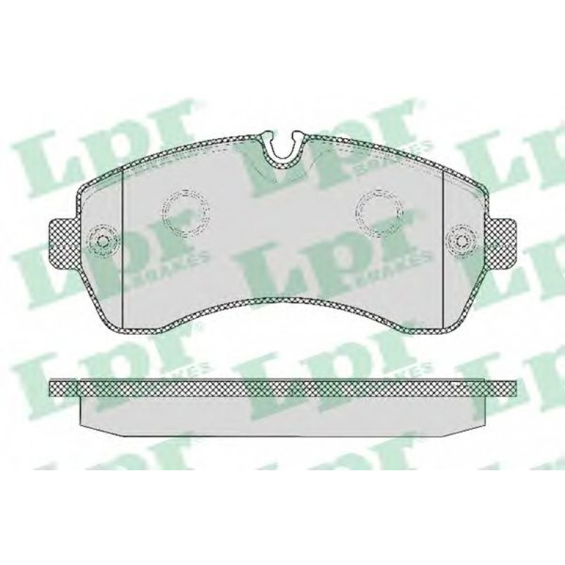 05P1295  LPR - Гальмівні колодки до дисків (F, V)