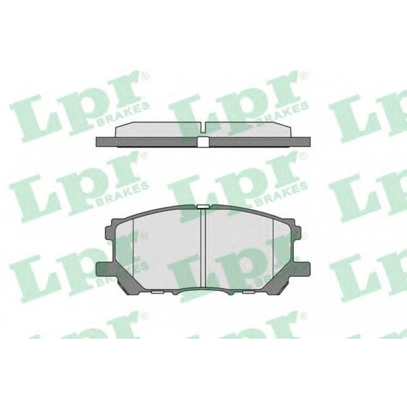 05P1368  LPR - Гальмівні колодки до дисків (F, V)