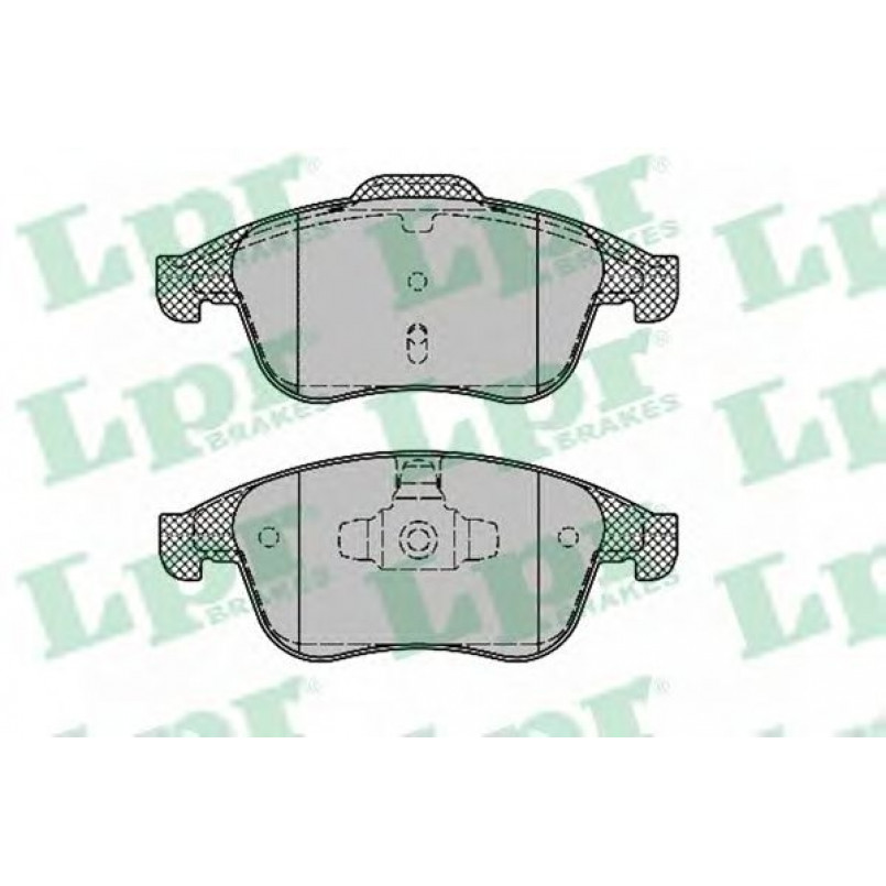 05P1388  LPR - Гальмівні колодки до дисків (F)