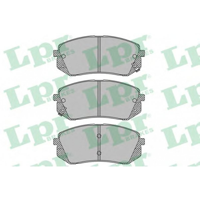 05P1415  LPR - Гальмівні колодки до дисків (F, V, з датчиком)