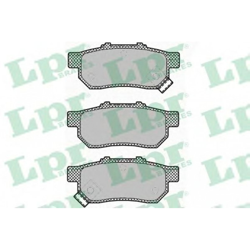 05P1425  LPR - Гальмівні колодки до дисків (R, S)