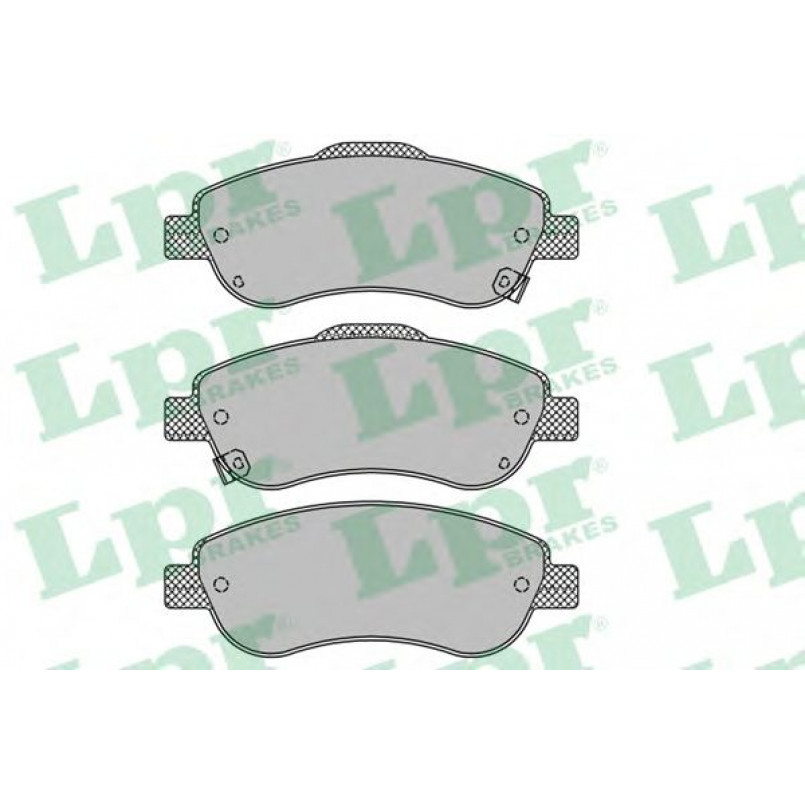 05P1456  LPR - Гальмівні колодки до дисків (F, з датчиком)