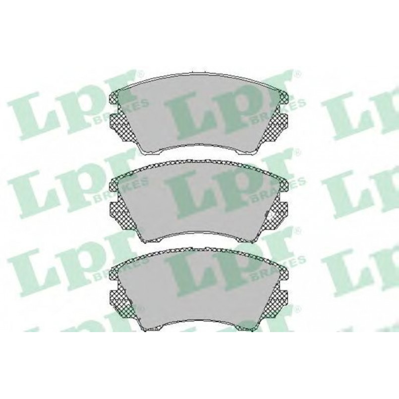 05P1467  LPR - Гальмівні колодки до дисків (F, з датчиком)