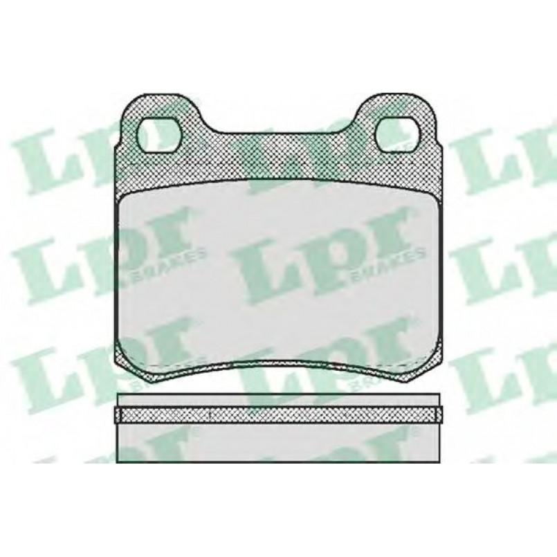 05P158  LPR - Гальмівні колодки до дисків (R, S)