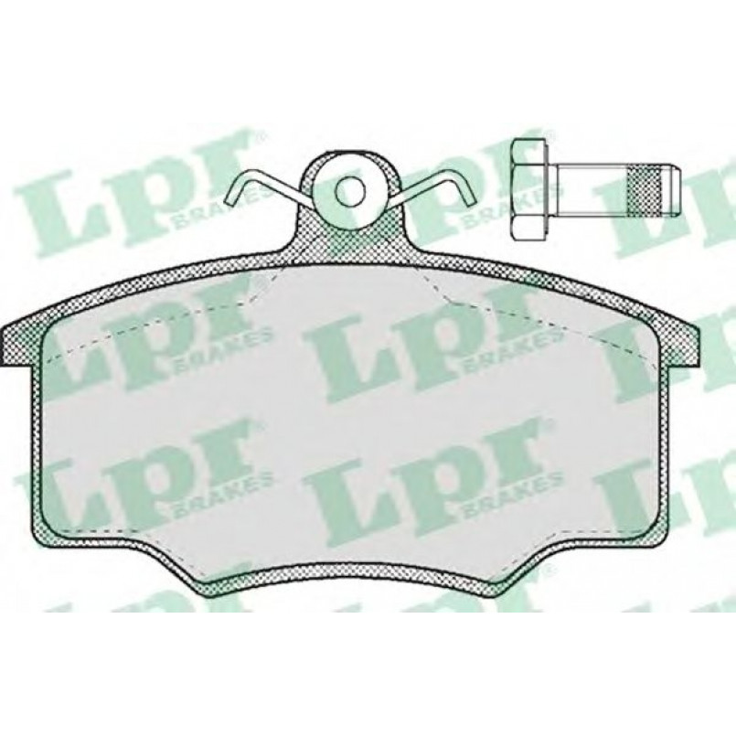 05P188  LPR - Гальмівні колодки до дисків