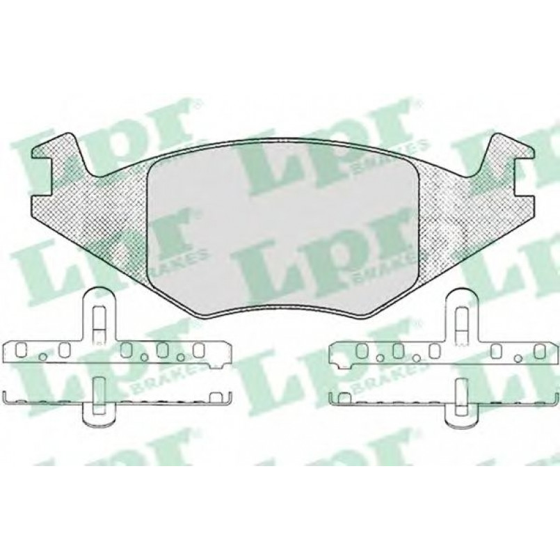 05P223  LPR - Гальмівні колодки до дисків (F, S)