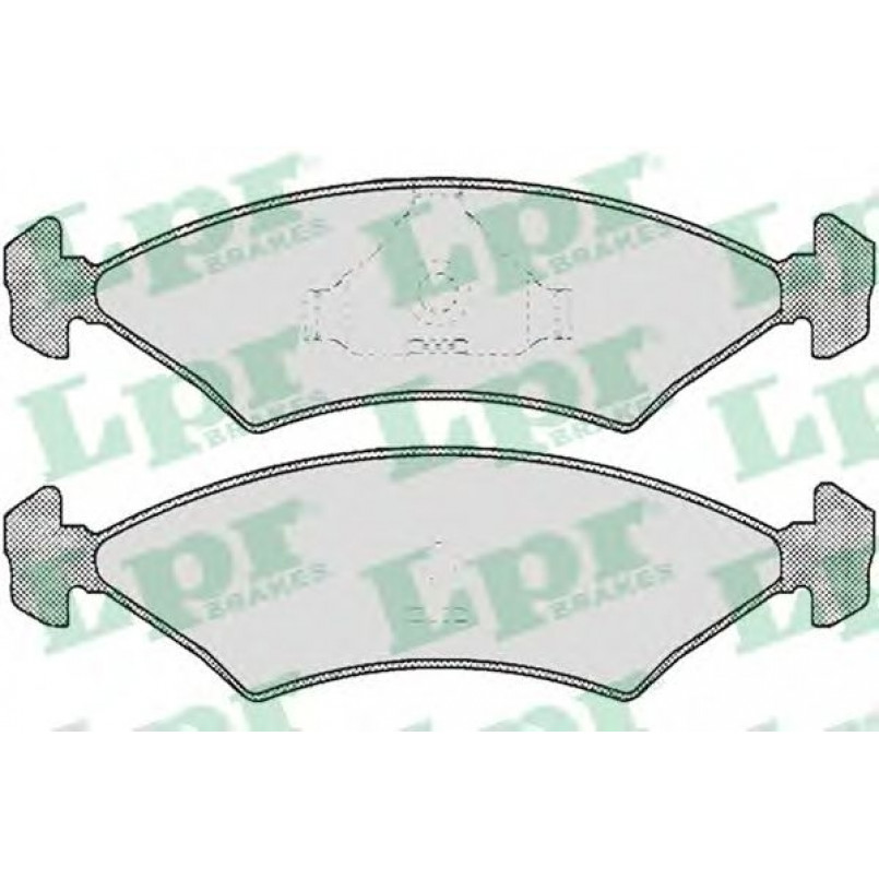 05P232  LPR - Гальмівні колодки до дисків (F, S)