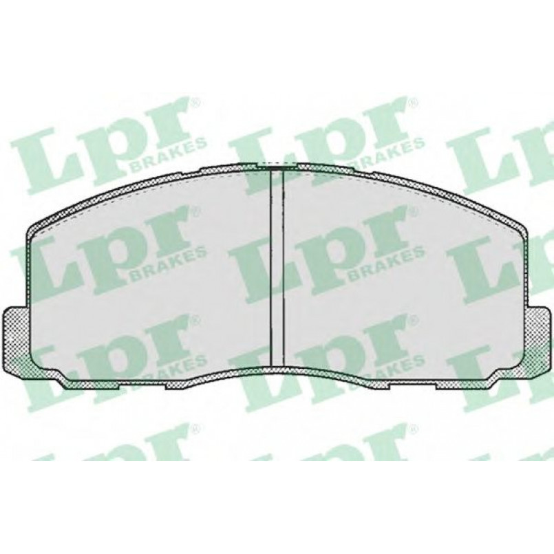05P260 LPR - Гальмівні колодки до дисків (F, S)