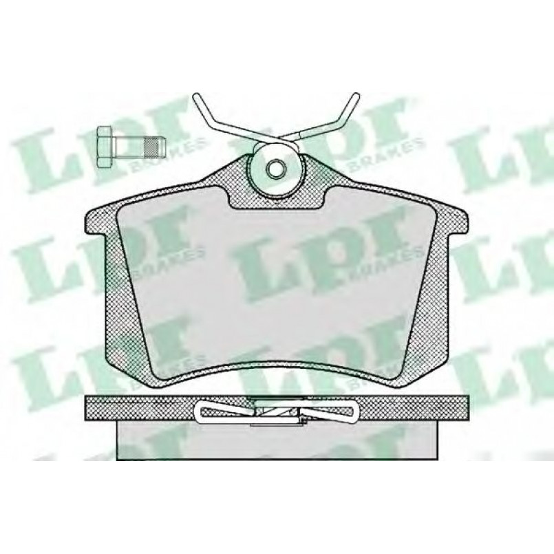 05P294  LPR - Гальмівні колодки до дисків (R, S)