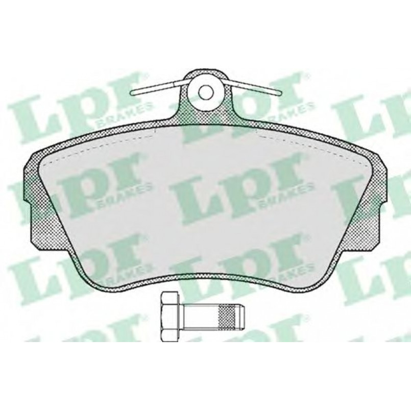 05P347 LPR - Гальмівні колодки до дисків (F, V)