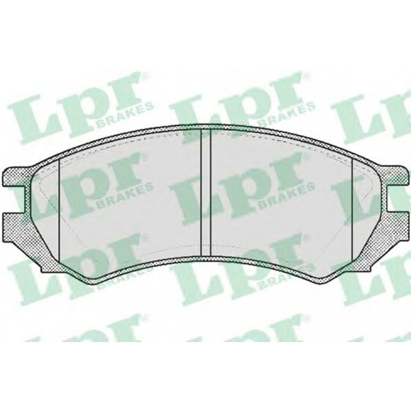 05P354 LPR - Гальмівні колодки до дисків (F)