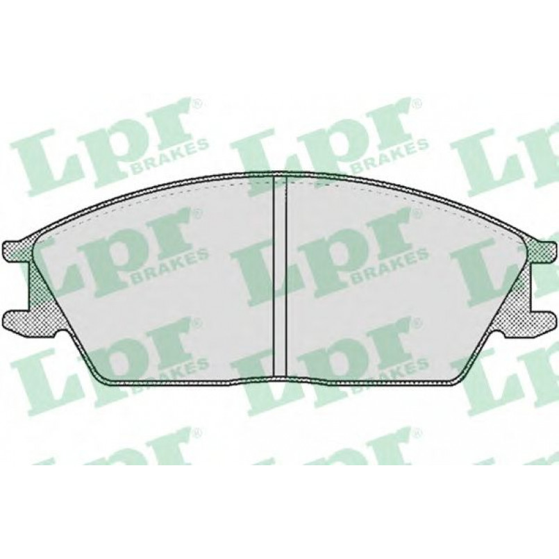 05P364  LPR - Гальмівні колодки до дисків (F, V)