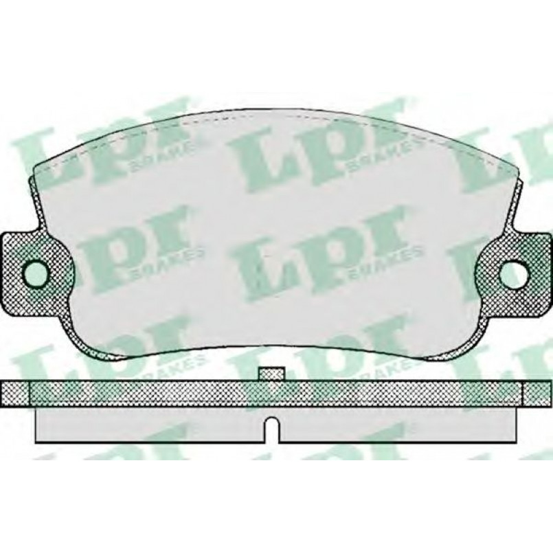 05P410  LPR - Гальмівні колодки до дисків (R, S)