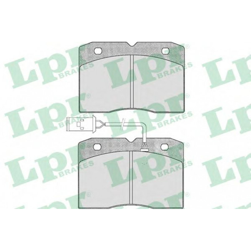 05P425  LPR - Гальмівні колодки до дисків (F, S, з датчиком)