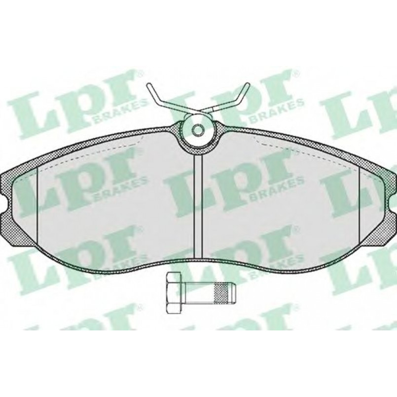 05P470 LPR - Гальмівні колодки до дисків (F, V)