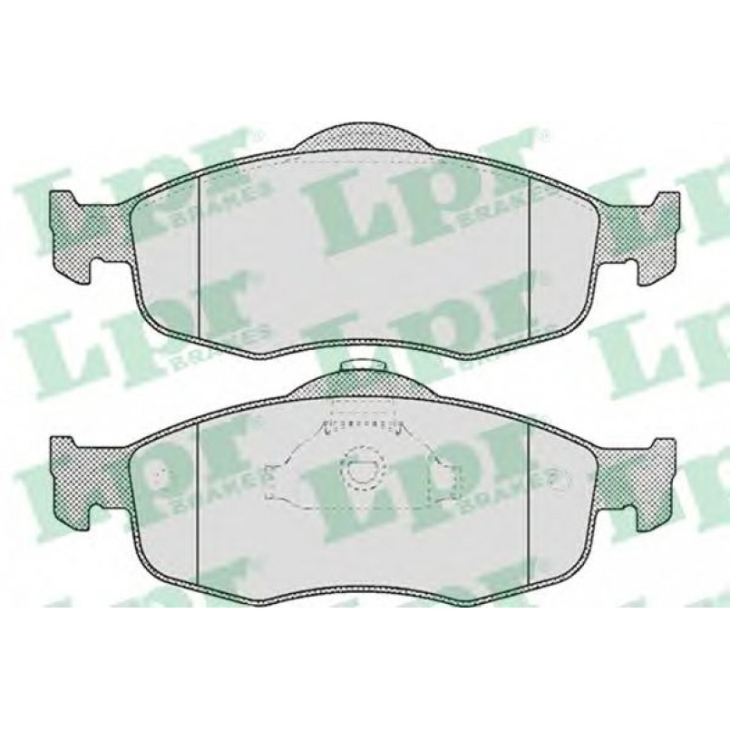 05P471  LPR - Гальмівні колодки до дисків (F, V)