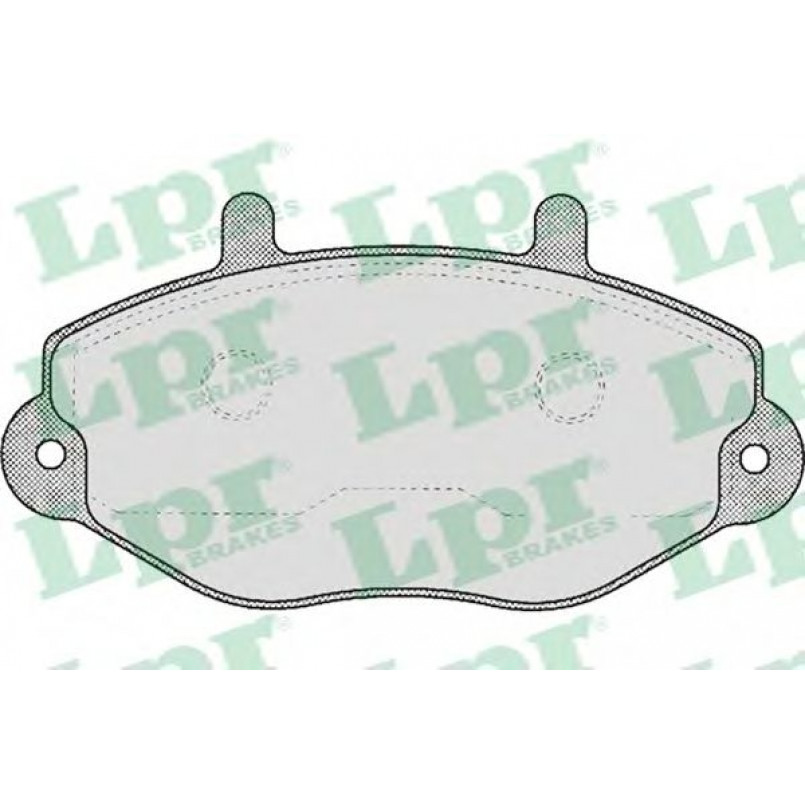 05P482  LPR - Гальмівні колодки до дисків (F, V)