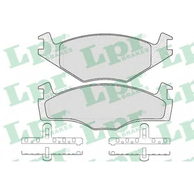 05P591  LPR - Гальмівні колодки до дисків (F, S)