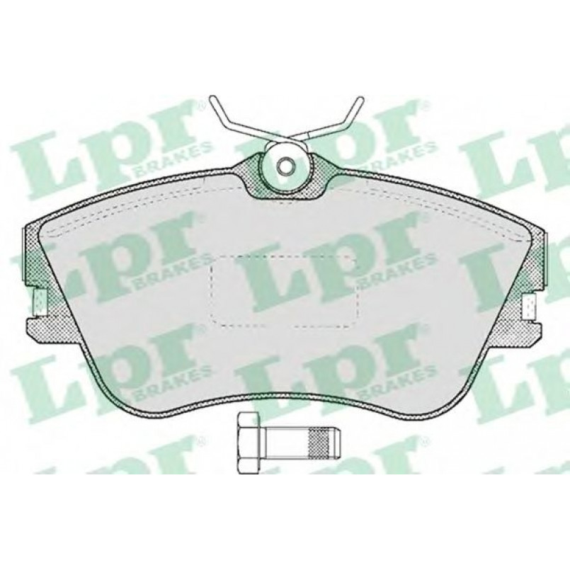 05P605  LPR - Гальмівні колодки до дисків (F, S)