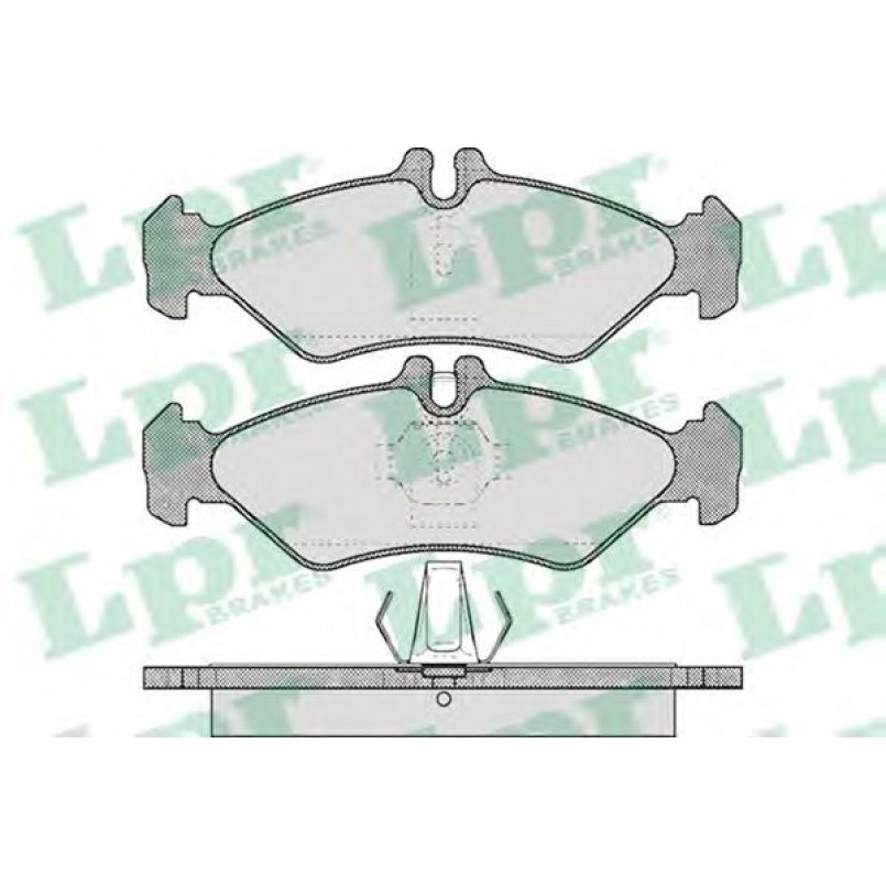 05P609 LPR - Гальмівні колодки до дисків (R, S)