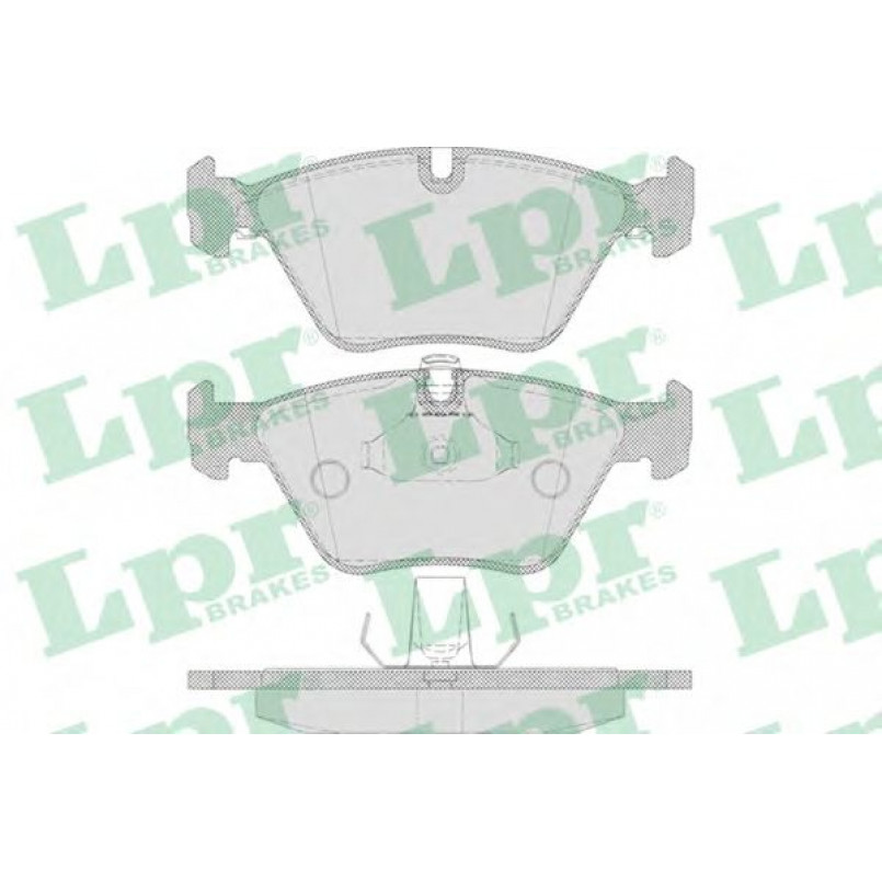 05P649  LPR - Гальмівні колодки до дисків (F, V)