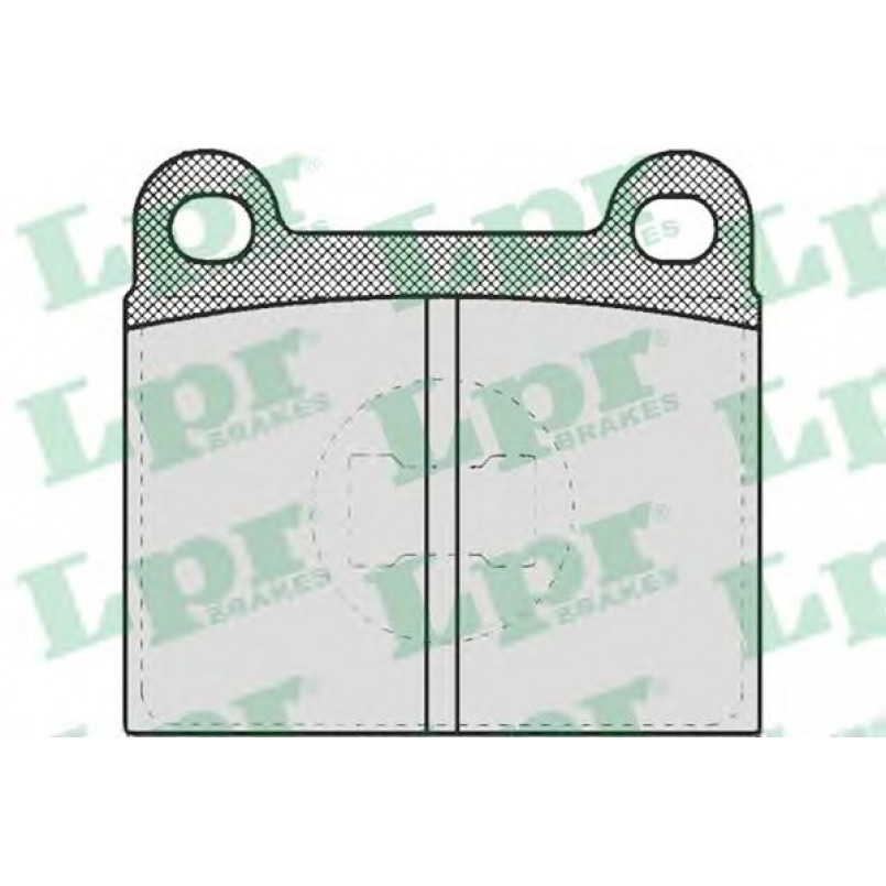05P659  LPR - Гальмівні колодки до дисків (F, S)