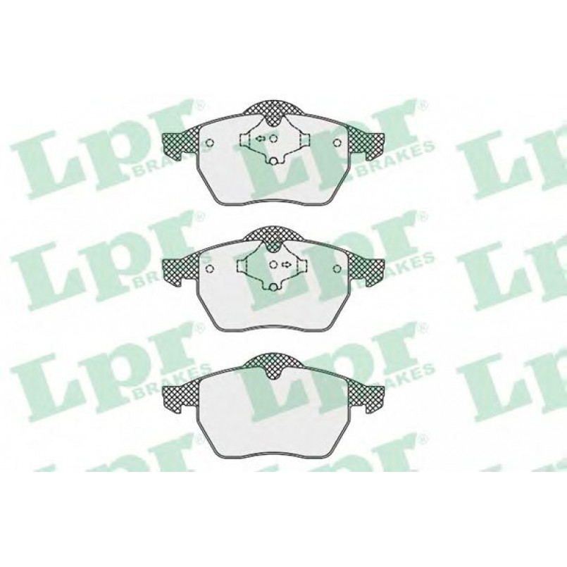 05P669  LPR - Гальмівні колодки до дисків (F, S)
