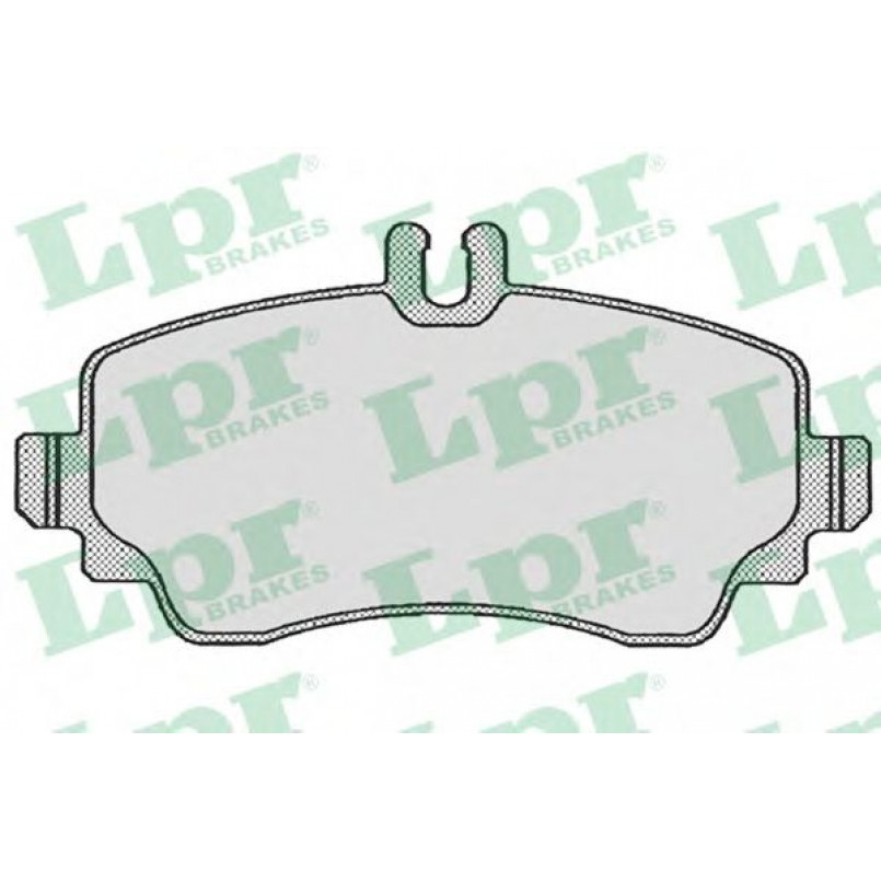 05P671  LPR - Гальмівні колодки до дисків (F, S)