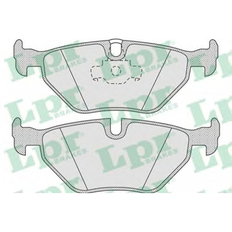 05P675  LPR - Гальмівні колодки до дисків (R, S)