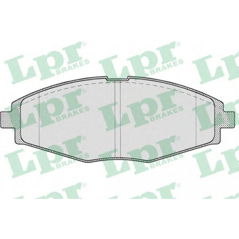 05P693  LPR - Гальмівні колодки до дисків (F, V)