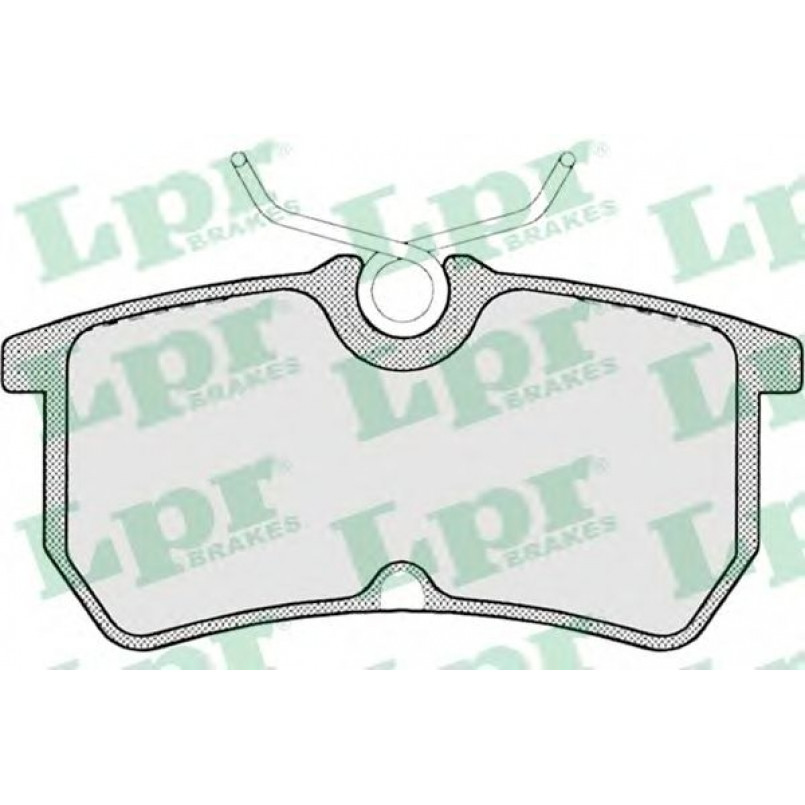 05P697  LPR - Гальмівні колодки до дисків (R, S)