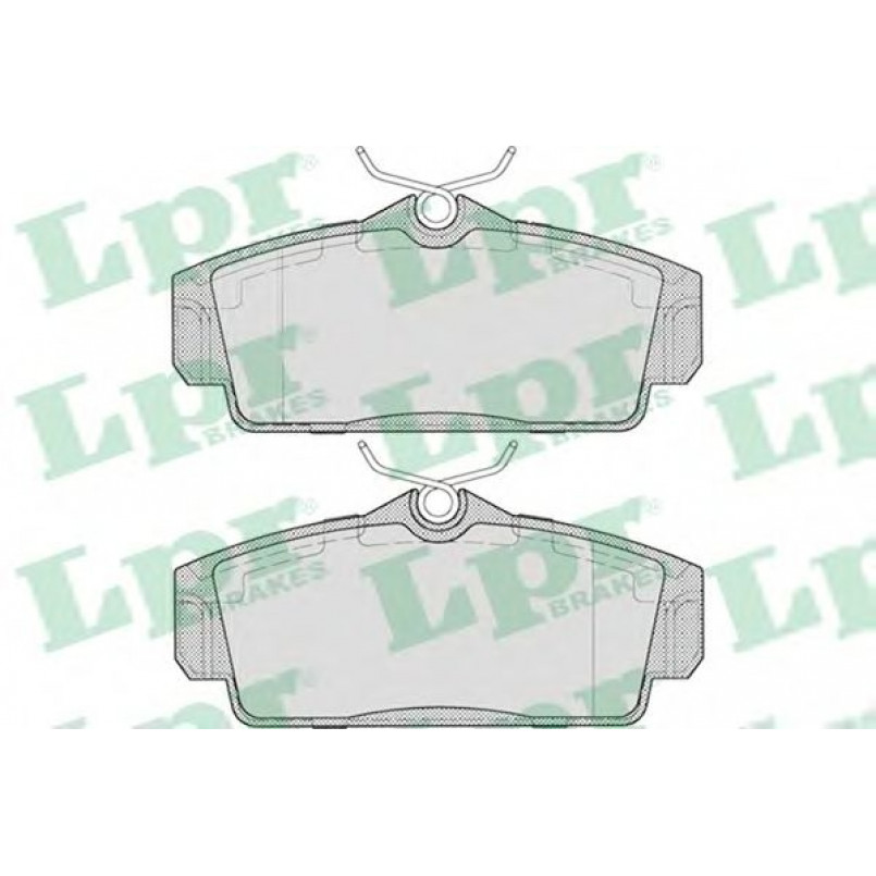 05P706  LPR - Гальмівні колодки до дисків (F, V)