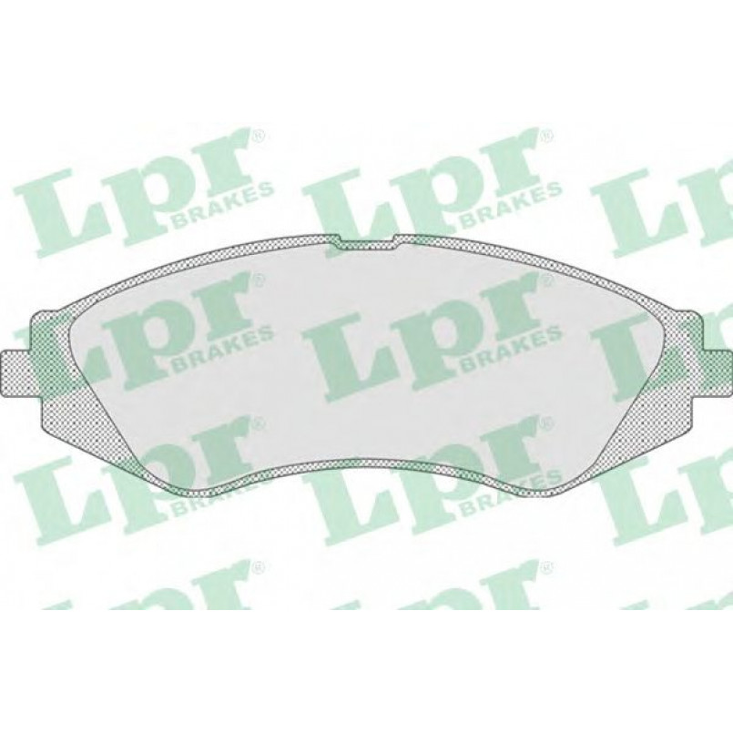 05P710  LPR - Гальмівні колодки до дисків (F, V)