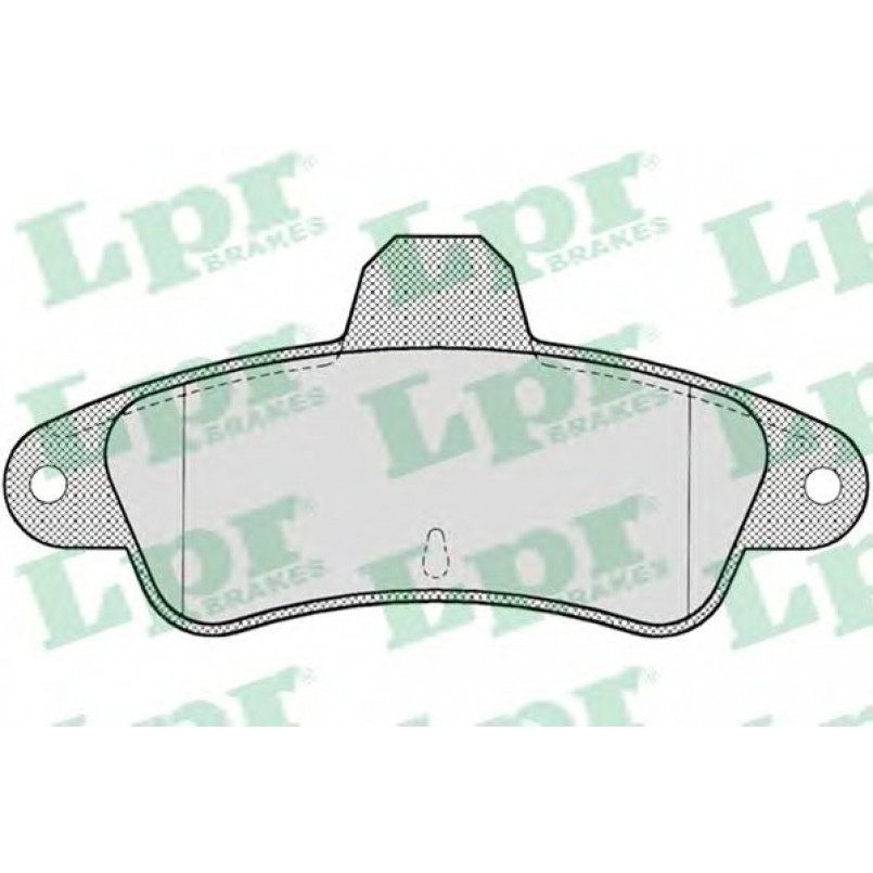 05P714  LPR - Гальмівні колодки до дисків (R, V)