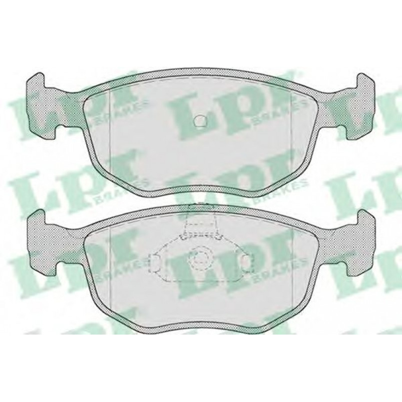 05P715  LPR - Гальмівні колодки до дисків (F)