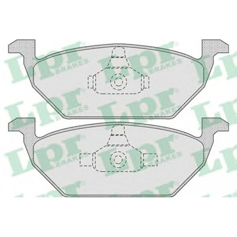 05P730  LPR - Гальмівні колодки до дисків (F, V)