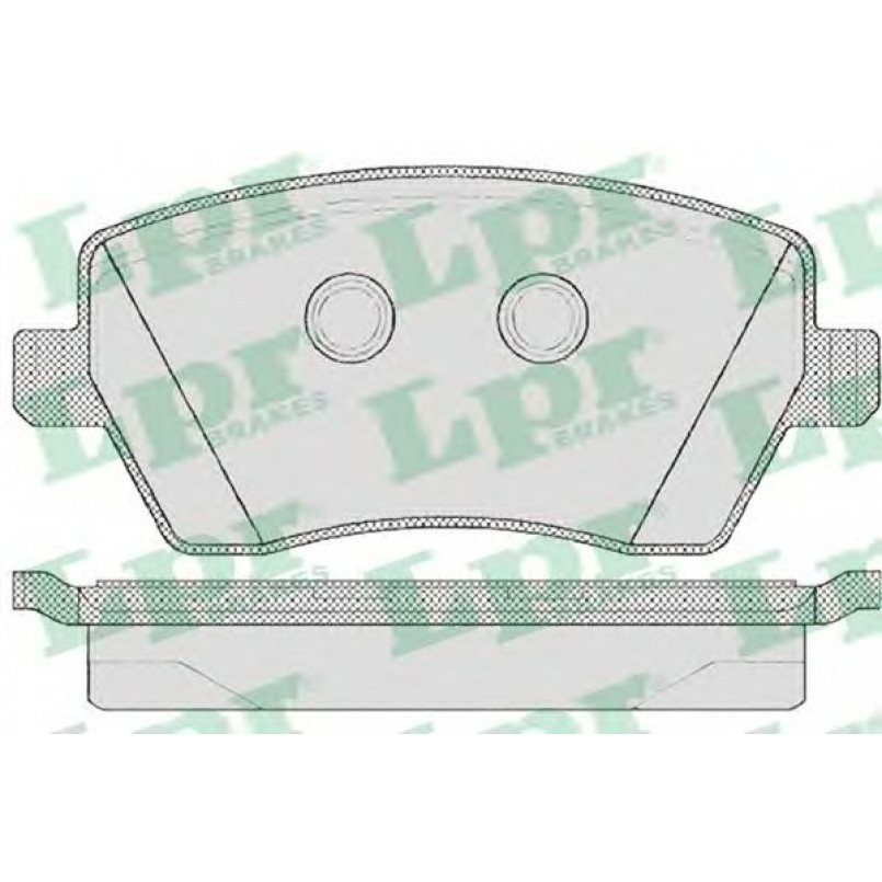05P867  LPR - Гальмівні колодки до дисків (F, V)
