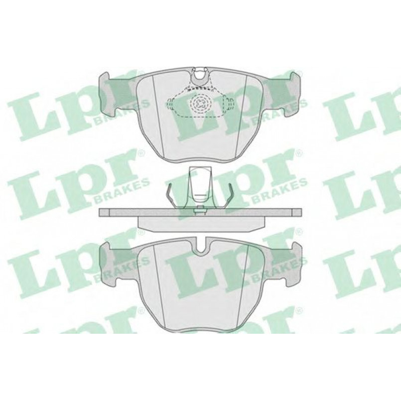 05P909  LPR - Гальмівні колодки до дисків (F, V)