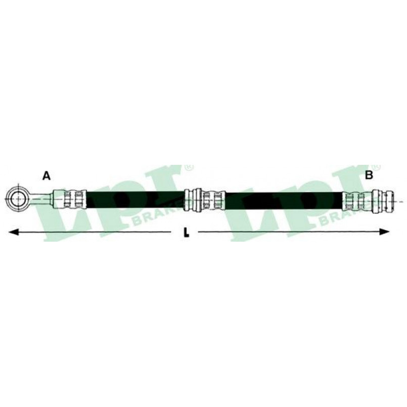 6T47442  LPR - Гальмівний шланг