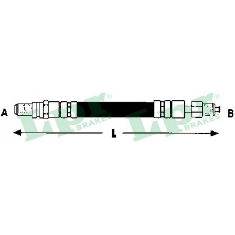 6T47473 LPR - Гальмівний шланг